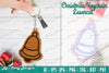 Christmas Keychain Lasercut SVG Bundle