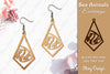 Sea Animals Earrings Laser Cut SVG Bundle
