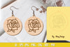 Flower Earring Laser Cut SVG Bundle