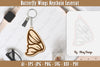 Butterfly Keychain Lasercut SVG Bundle