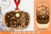 Halloween Ornament Lasercut SVG Bundle