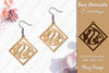 Sea Animals Earrings Laser Cut SVG Bundle