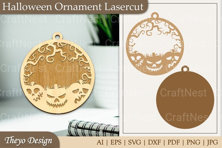 Ornament Halloween SVG Bundle