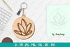 Flower Keychain SVG Bundle