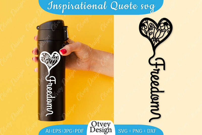 Inspirational Quote & Floral Hearts SVG Bundle 9 - CraftNest - Digital Crafting and Art