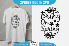 Spring Quote SVG Bundle 19 - CraftNest - Digital Crafting and Art