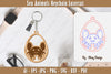 Keychain Sea Animals Laser Cut SVG Bundle