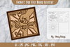 Father's Day Fist Bump Layered Laser Cut SVG Bundle