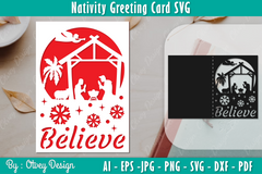Nativiti Greeting Card SVG Bundle 11 - CraftNest - Digital Crafting and Art