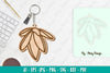 Flower Keychain SVG Bundle