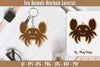 Keychain Sea Animals Laser Cut SVG Bundle
