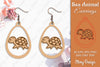 Earring Sea Animal Laser Cut SVG Bundle