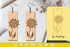 Flower Earring Laser Cut SVG Bundle