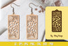 Flower Earring Laser Cut SVG Bundle