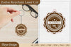Zodiac Keychain SVG Collection