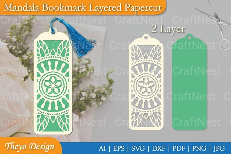 Mandala Layered Papercut SVG Bundle