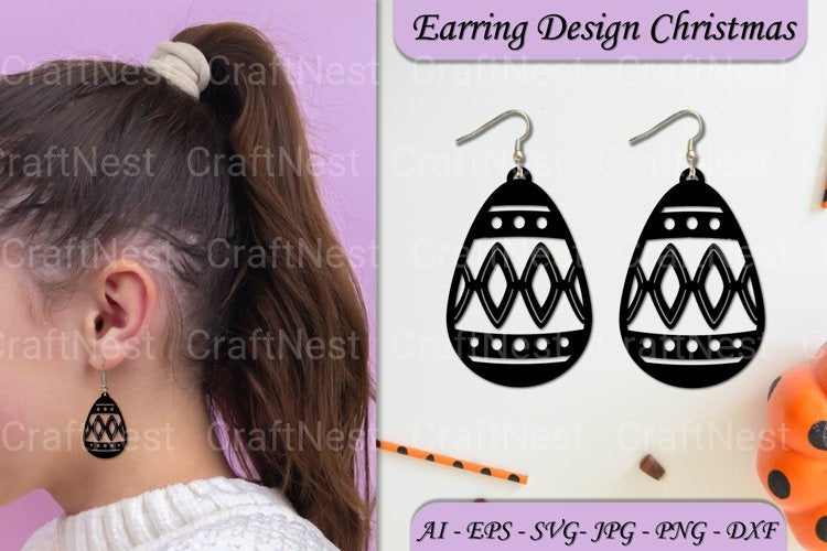 Earrings SVG Bundle