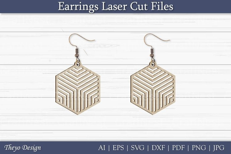Laser Cut Earrings SVG Bundle
