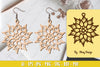 Flower Earring Laser Cut SVG Bundle