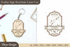 Zodiac Sign Keychain SVG Bundle