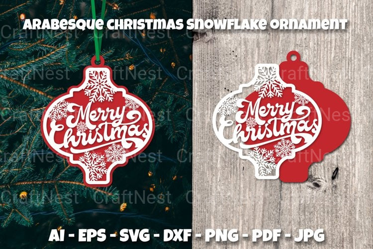 Arabesque Ornament SVG Bundle