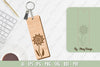 Flower Keychain Laser Cut SVG Bundle