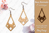 Sea Animals Earrings Laser Cut SVG Bundle