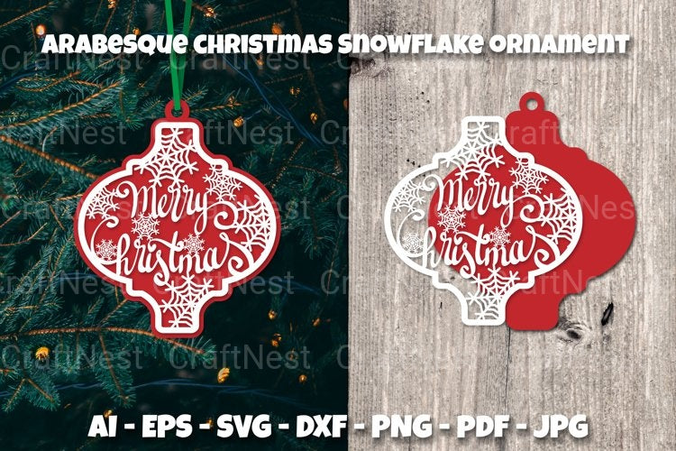 Arabesque Ornament SVG Bundle