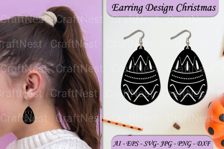Earrings SVG Bundle
