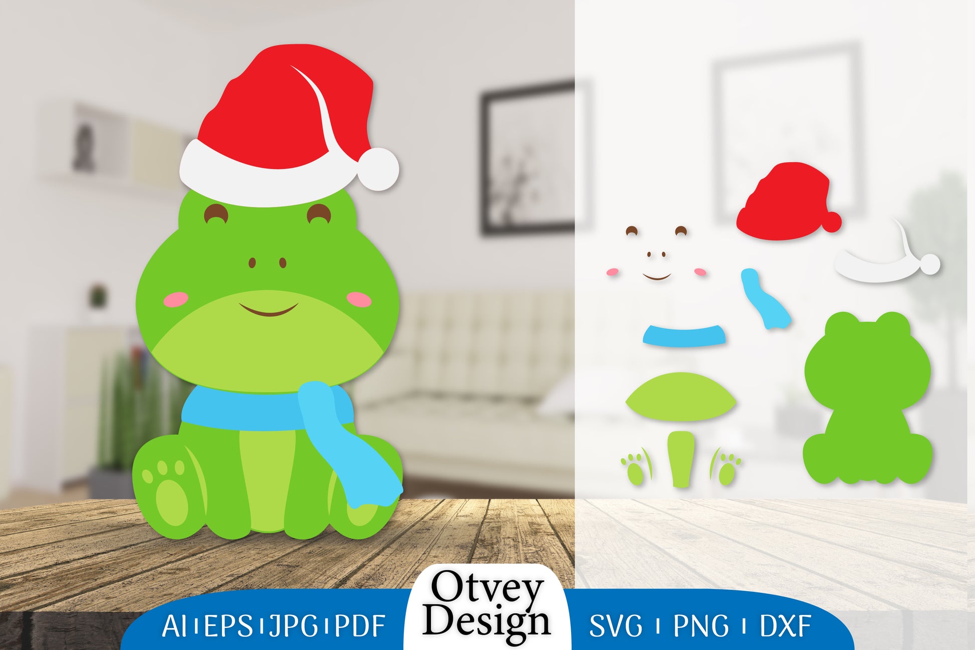 Animals Christmas SVG Bundle 14 - CraftNest - Digital Crafting and Art