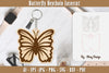 Butterfly Keychain Lasercut SVG Bundle