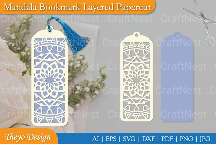 Mandala Layered Papercut SVG Bundle