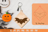 Halloween Keychain Laser Cut SVG Bundle