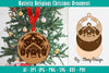 Nativity Religious Christmas Ornament SVG Bundle