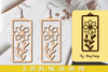 Flower Earring Laser Cut SVG Bundle