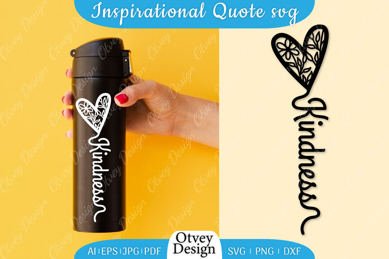 Inspirational Quote & Floral Hearts SVG Bundle 10 - CraftNest - Digital Crafting and Art