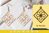 Flower Earring Laser Cut SVG Bundle