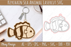 Keychain Sea Animal Lasercut SVG Bundle