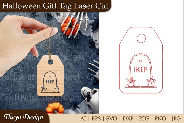 Lasercut Tags SVG Bundle