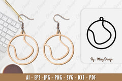 Ball Earring SVG Bundle 10 - CraftNest - Digital Crafting and Art