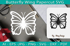 Butterfly Papercut SVG Bundle 16 - CraftNest - Digital Crafting and Art