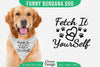 Funny Dog Bandana SVG Bundle