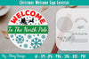 Christmas Welcome Sign SVG Bundle