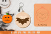 Halloween Keychain Laser Cut SVG Bundle