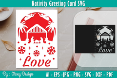 Nativiti Greeting Card SVG Bundle 12 - CraftNest - Digital Crafting and Art