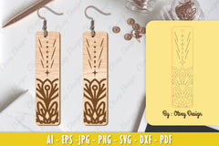 Earrings Mandala SVG Bundle 27 - CraftNest - Digital Crafting and Art