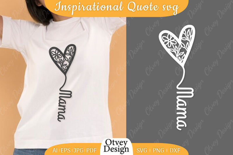 Mother's Day Love Floral Designs Gifts for Mom SVG Bundle 10 - CraftNest - Digital Crafting and Art