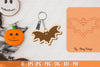 Halloween Keychain Laser Cut SVG Bundle
