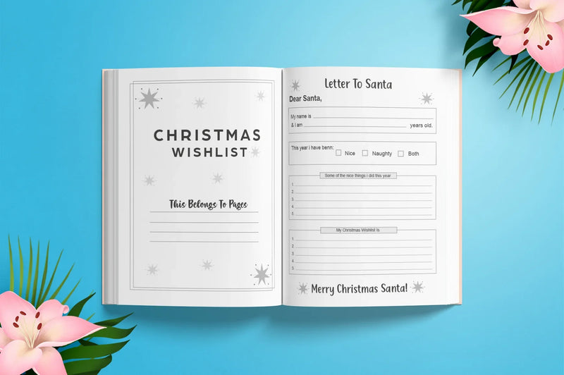 Christmas Wishlist Planner  Bundle - CraftNest - Digital Crafting and Art
