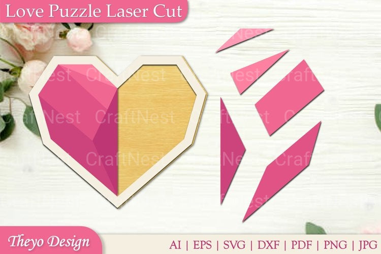 Love Puzzle SVG Bundle